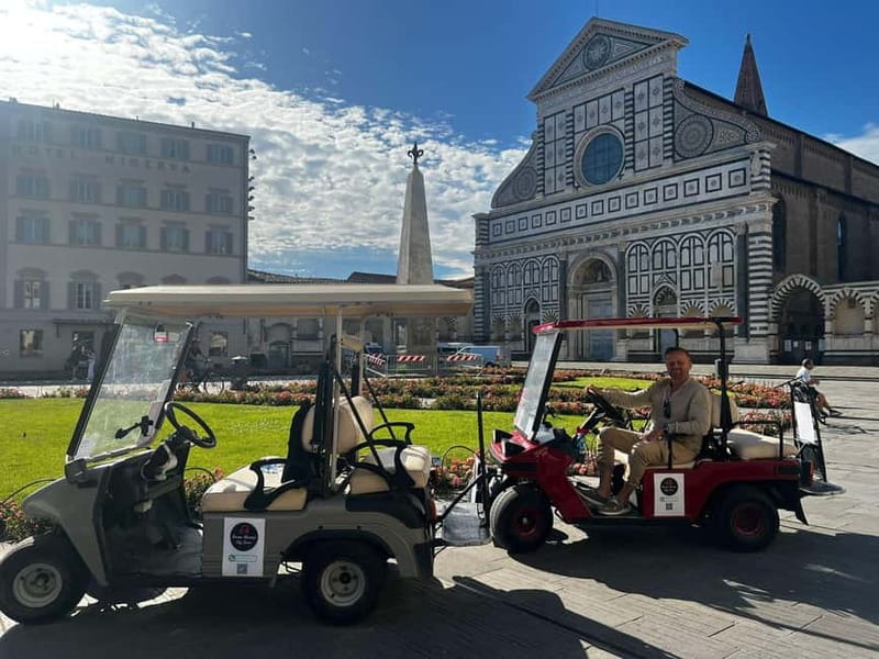 Florence: Private Electric Mini Car Tour with Local Guide - Uffizi, Palazzo Pitti, and the Art District Energy
