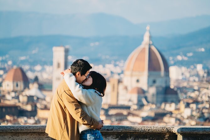 Florence : Private Photoshoot at Piazzale Michelangelo - Piazzale Michelangelo: why this Florence viewpoint is built for photos