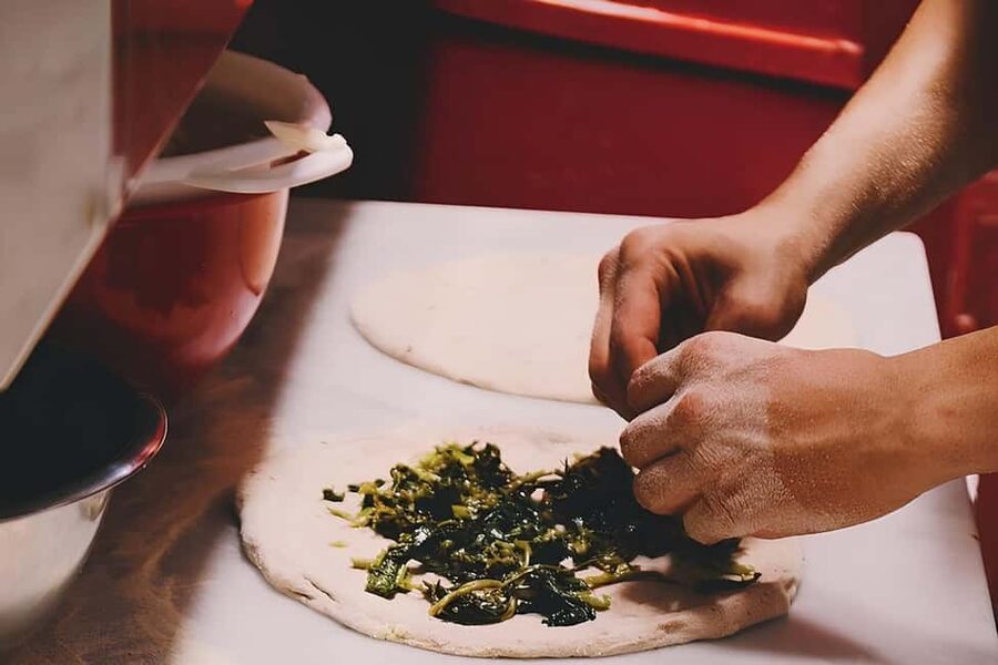 Florence: Private Pizza Making Class with Wine Tasting - Dough from scratch: hand work plus mixer power