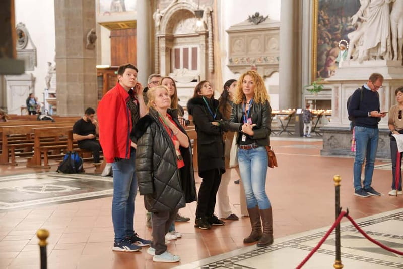 Florence: Santa Croce Church Tour with Entry Ticket - Donatello and the crucifix: Renaissance drama in stone and wood