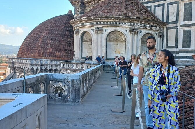 Florence Skip-the-Line Duomo Tour with Guide & Brunelleschi Dome - Marble Studio stop: watching restorers at work
