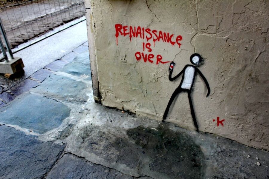 Florence: Street Art Tour - Piazza Pitti: Why the Squares Matter for Street Art Storytelling