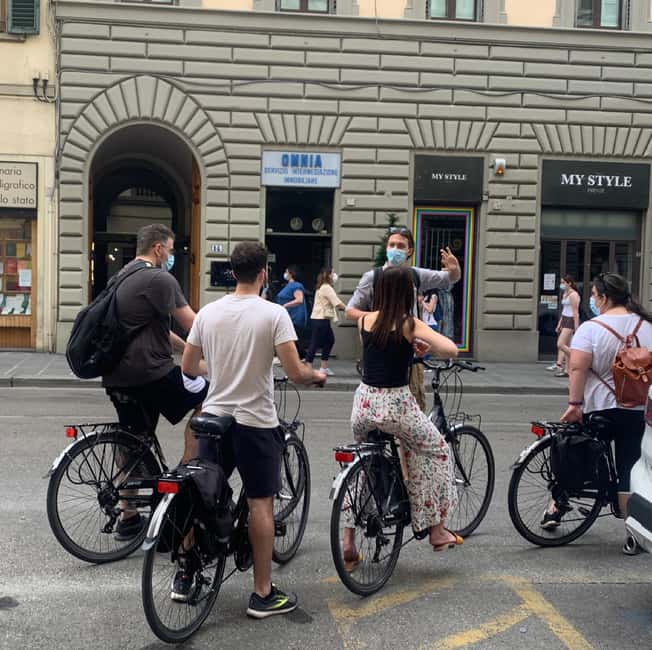 Florence: Sunset Bike Tour - The Piazzale Michelangelo Break, Built for Photos