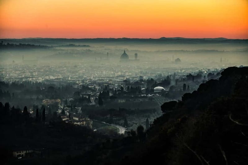 Florence:Sunset Panoramic Tour Fiesole & Michelangelo Square - Finishing With a Tuscan Dinner