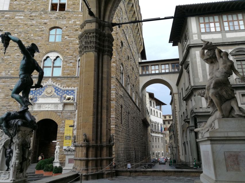Florence: The Uffizi Gallery Most Iconic Masterpieces. - Piazza della Signoria Start, Then a Political Backdrop for the Uffizi
