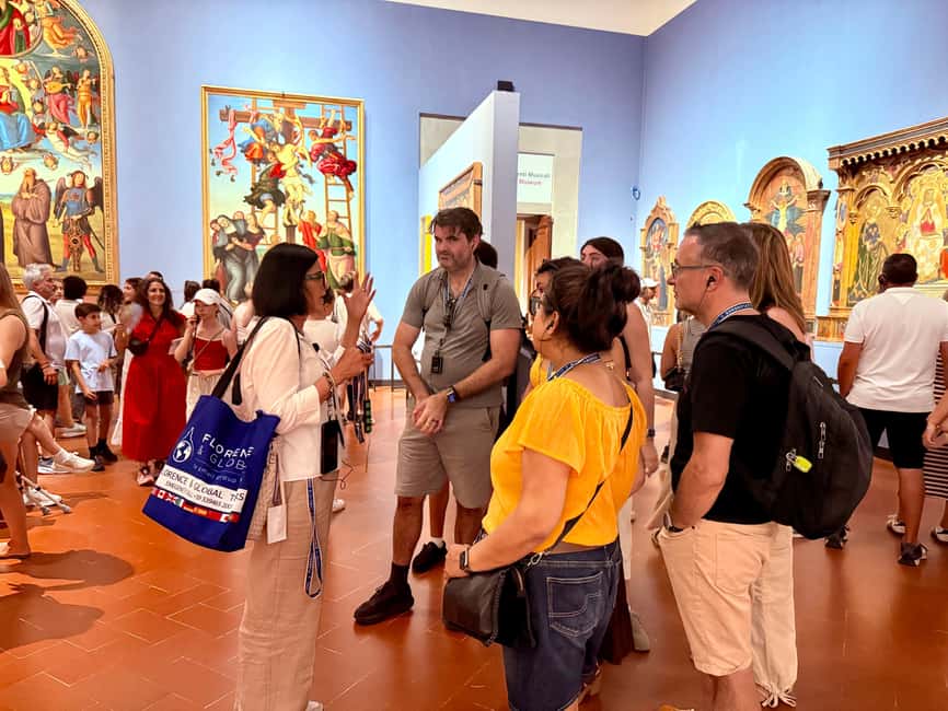 Florence: Uffizi & Accademia Small Group Walking Tour - What’s included, and what you should plan on your own