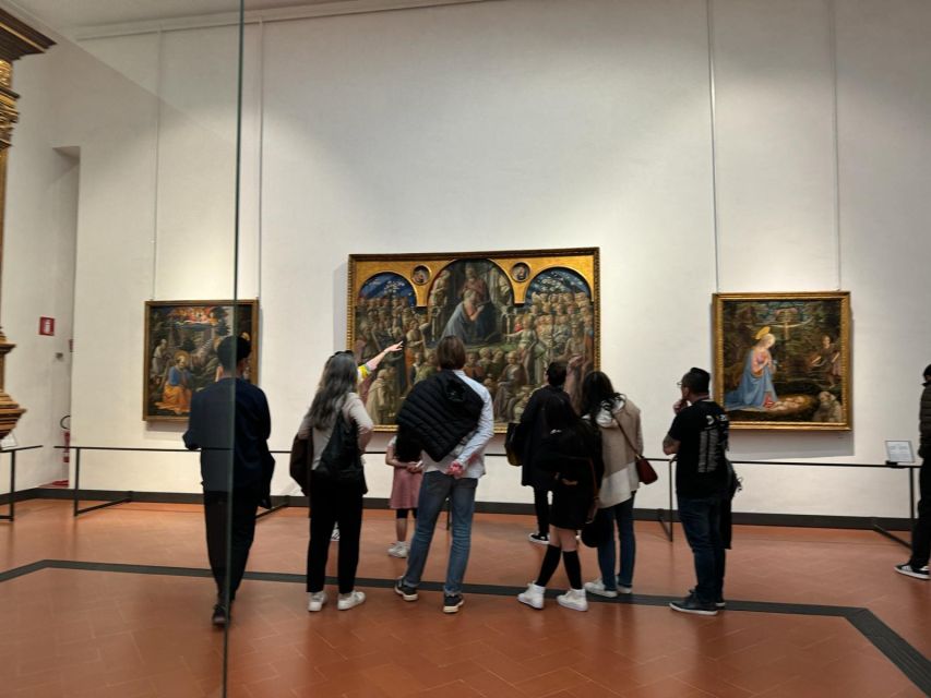 Florence: Uffizi Gallery Priority Access & Small Group Tour - Botticelli’s Venus, Leonardo’s Magi, and the Michelangelo wooden curveball