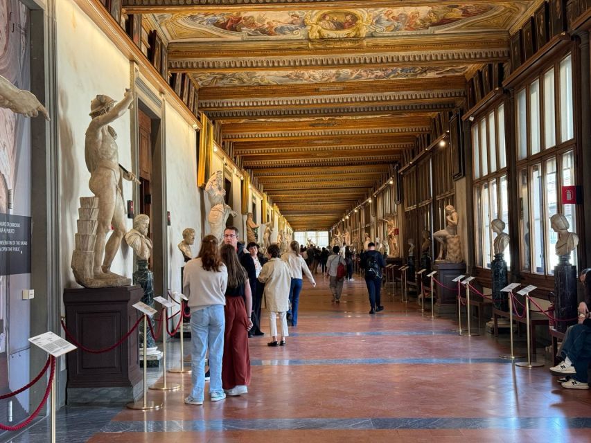 Florence: Uffizi Gallery Timed-Entry Ticket with Escort - What the Gallery Walk Feels Like, From Byzantine to Renaissance