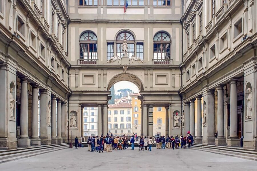 Florence: Uffizi Priority Ticket & Masterpieces Audio App - Inside logistics: plan for security, not a straight sprint