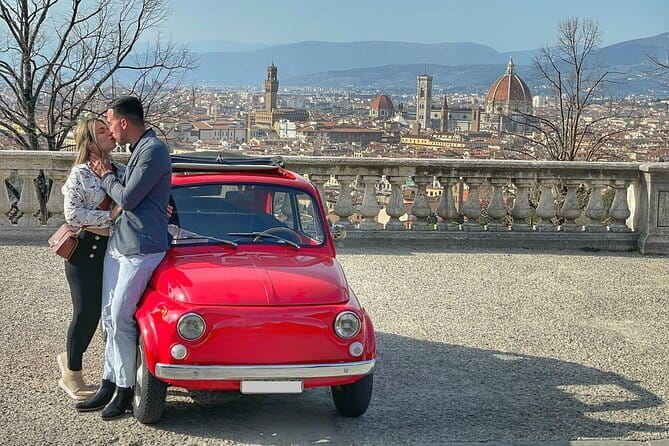 Florence Vintage Fiat 500 Tour with Wine Tasting at Farm - Florence to the hills, in a vintage Fiat 500