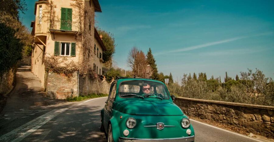 Florence Wine Tasting and Tuscan Lunch in a Vintage Fiat 500 - Getting to 500 Touring Club in Scandicci without stress