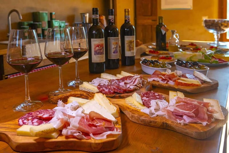 From Florence: Horse Ride and Wine Tour at Estate with Lunch - The estate transfer: going from countryside views to wine cellar rooms