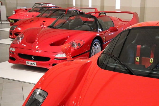 From Florence: Private Ferrari Museums Tour: Italy's motoring art excellence - Upgrades: F1 simulation or a Ferrari test drive
