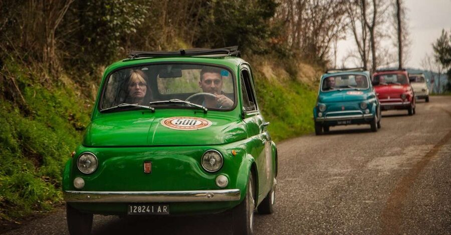 From Florence: Sunset Wine Tasting Tour in Vintage Car - Tuscany at Sunset From Florence, With a Vintage Fiat 500