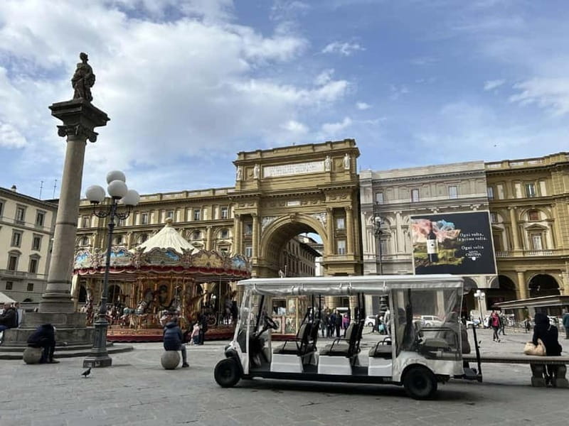 Golf Cart Firenze: Tour Guidato Esclusivo e Sostenibile - Meeting your driver in Florence, then picking your pace