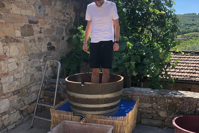 Grape Stomping Experience and Wine Tasting - The bottle souvenir: making something you can take home