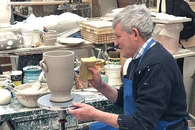 Handmade Tuscan Ceramics Masterclass in Montelupo - The Factory Tour: Watching Tuscan Ceramics Take Shape
