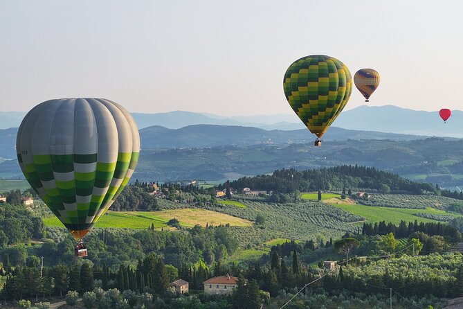 Hot Air Balloon ride in the Chianti Valley Tuscany - Why a Chianti hot air balloon feels special from the Florence area