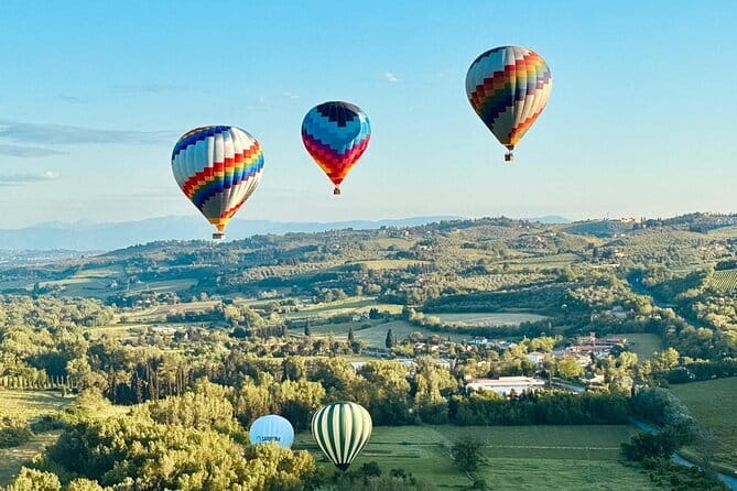 Hot Air Balloon ride in Tuscany countryside from Chianti - Bargino: what happens before you lift off