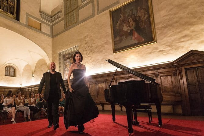 Italian Opera Concert Ticket in Florence’s Santa Monaca Church - Timing and Arrival: 9:15pm Music, 8:45pm Admission