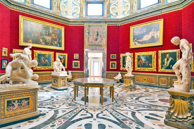 Kid-Friendly Uffizi Museum Tour in Florence with Botticelli & Leonardo Works - The Uffizi building itself: art behind the walls