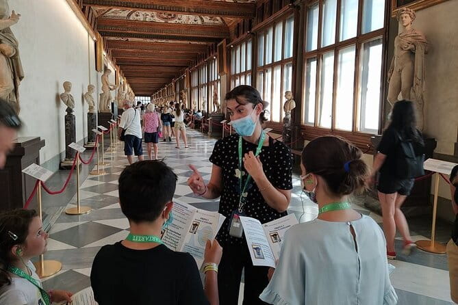 Kids treasure hunt in Uffizi museum Private, timed entry! - Private Guide Energy: How Kids Stay Focused