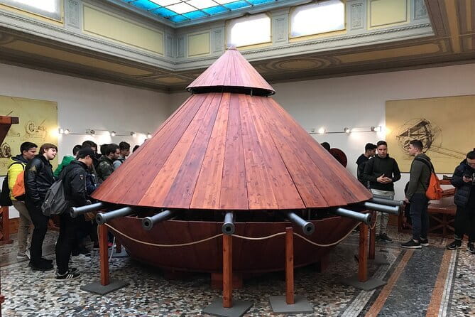 Leonardo Da Vinci Museum Entrance Ticket - The documentary screens, and why they matter