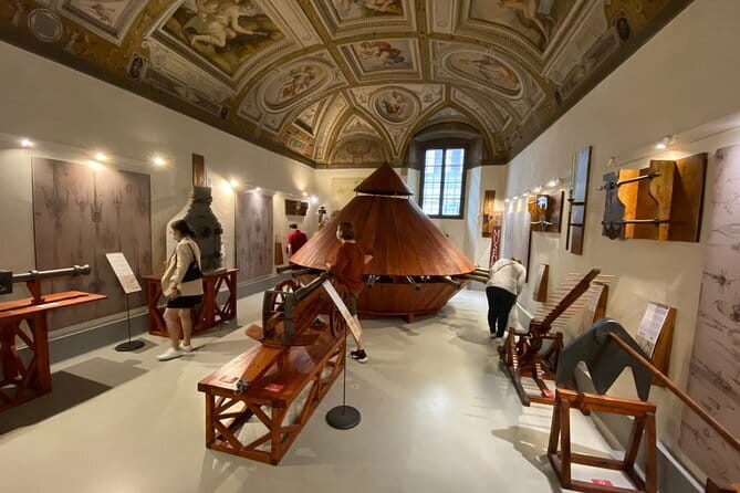 Leonardo Interactive Museum® Entrance Ticket - Language support: English is available, plus multiple options on site