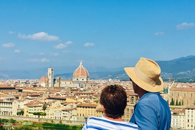 Livorno Shore Excursion: Pisa and Florence Private Day Trip - Piazzale Michelangelo: the best kind of break in the middle