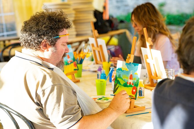 Paint And Drink Florentine Hills Art at La Birr'aia in Marignolle - Logistics tips so the night goes smoothly