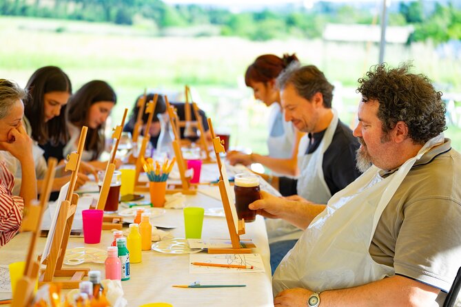 Paint And Drink Florentine Hills Art at La Birr'aia in Marignolle - Should you book this paint-and-drink class in Marignolle?