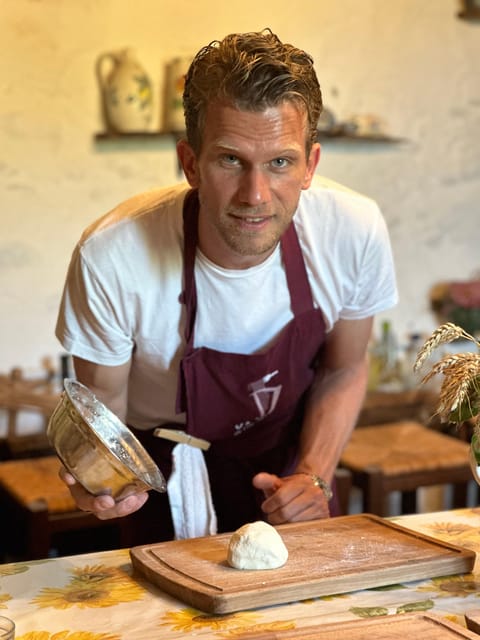 Pick Vegetables at the farm & Cook pasta - The Villa Kitchen and the Cozy Rhythm of the Class