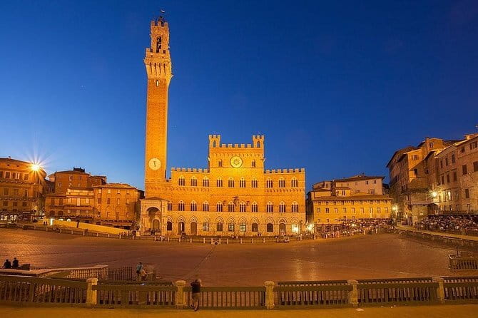 Private Day Trip Tuscany Landscape and Wine Tasting from Florence - Siena First: Piazza del Campo, Palazzo Pubblico, and Torre del Mangia