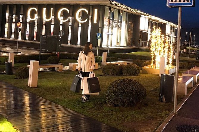 PRIVATE Full-Day Shopping Tour: The Mall GUCCI and Spaces PRADA outlet - A Guide-and-Driver Style That Keeps You Focused on Shopping