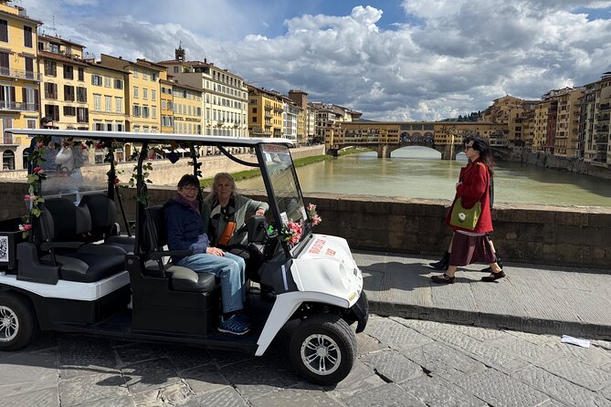 Private Golf Cart Tour in Florence - Santa Maria Novella, San Salvatore in Ognissanti, and Ponte Vecchio