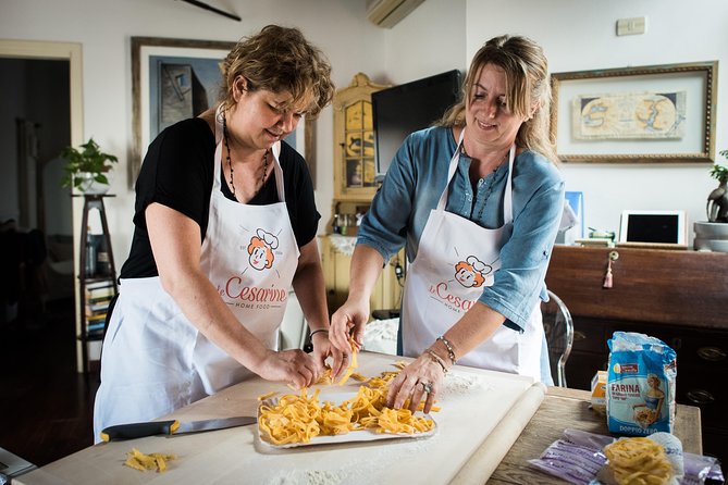 Private Pasta & Tiramisu Class at Cesarina's home in Florence - Your pasta lesson: two dishes, real hands-on work