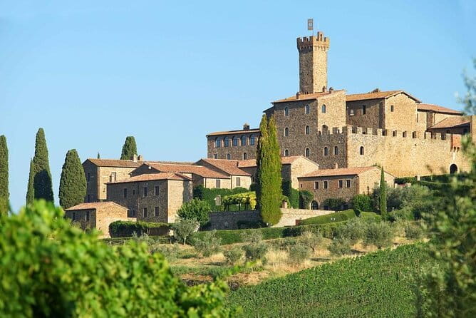 Private Tour and Wine Tasting at Castle-Wineries in Chianti from Florence - Barberino Val d’Elsa: castle remnants, underground cellars, and a four-wine tasting
