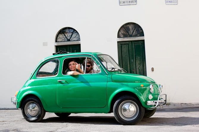 Self-Drive Vintage Fiat 500 Tour from Florence: Tuscan Hills and Italian Cuisine - San Miniato al Monte: the Romanesque church view that sells the tour
