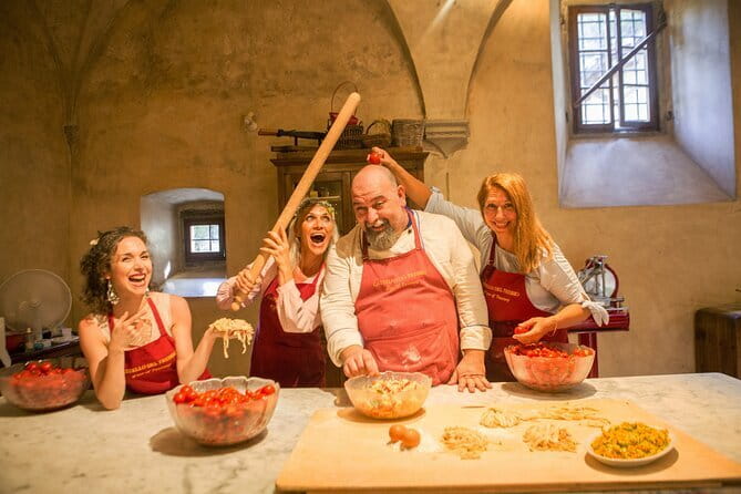 Small Group Pasta Making Class Wine Tasting in a Tuscan Castle - How the Castello del Trebbio day runs in about 3.5 hours