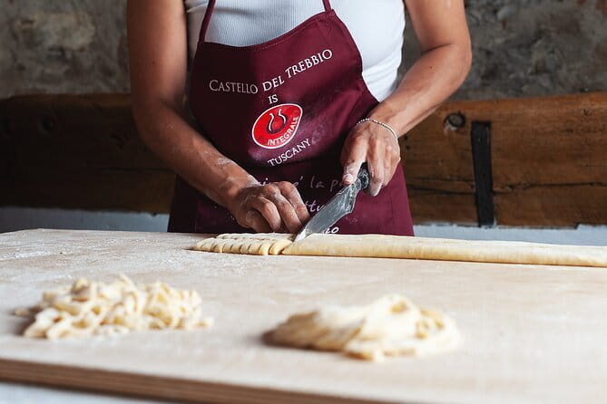 Small Group Pasta Making Class Wine Tasting in a Tuscan Castle - The castle visit: cellars, vineyards, and why the setting matters