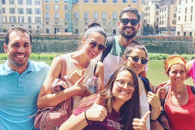 The Best tour in Florence: Renaissance & Medici Tales - guided by a STORYTELLER - The in-between outdoor stretch and the final look toward Ponte Vecchio