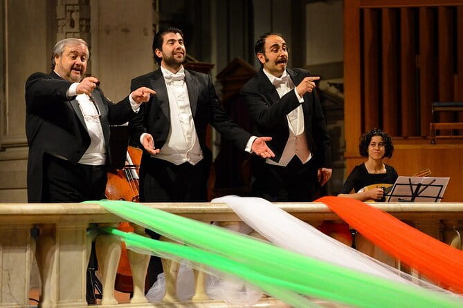 The Three Tenors at Zeffirelli Museum - What you hear: opera arias and Neapolitan classics, one show