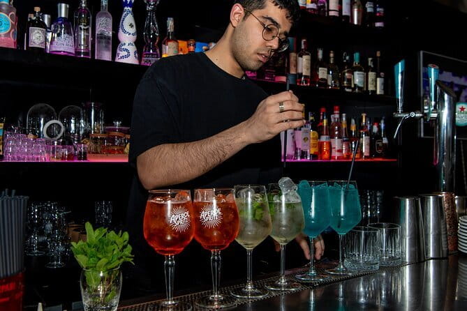 Tipsy Tour: Guided Bar Crawl In Florence with Dark History - Your 8:00 pm Route: From Aldo River Park to Santa Croce Night Streets