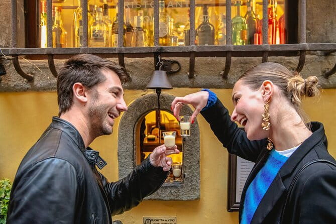 Tipsy Tour: Guided Bar Crawl In Florence with Dark History - Stop 1: Giardino Martin Lutero, Wine by the River and Medici Scandals