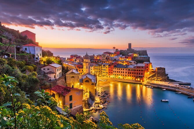 Tour Cinque Terre and Pisa Leaning Tower from Florence Private - Manarola by minivan, then the sea hop to Monterosso