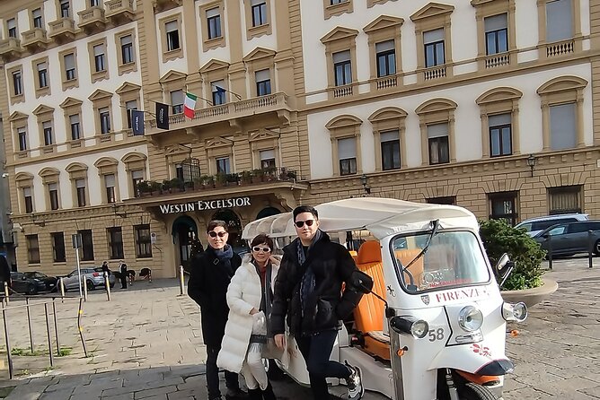Tour panoramic di firenze o in golf cart etuktuk (Minimum 2 PAX) - How This Florence Panoramic Ride Works in 70 Minutes
