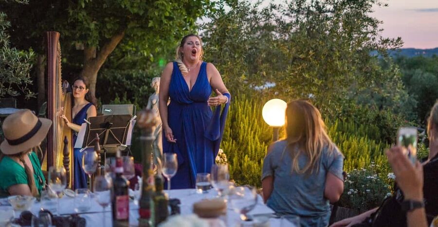 Tuscany: Cooking, Dinner & Live Opera in the countryside - Moka Coffee, Vineyard Walk, and the Olive Oil Story