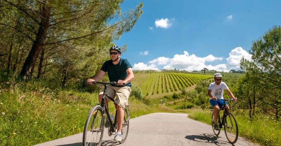 Tuscany: E-Bike Tour from Florence with Lunch - Piazzale Michelangelo to Impruneta: the ride that starts with views
