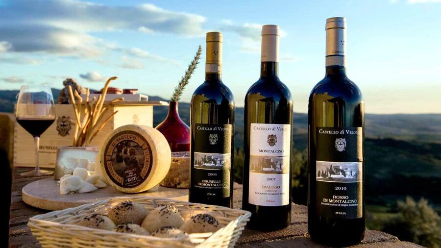 Tuscany: Montalcino Dinner at San Gimignano Winery - The welcome center walk, and what it gets you