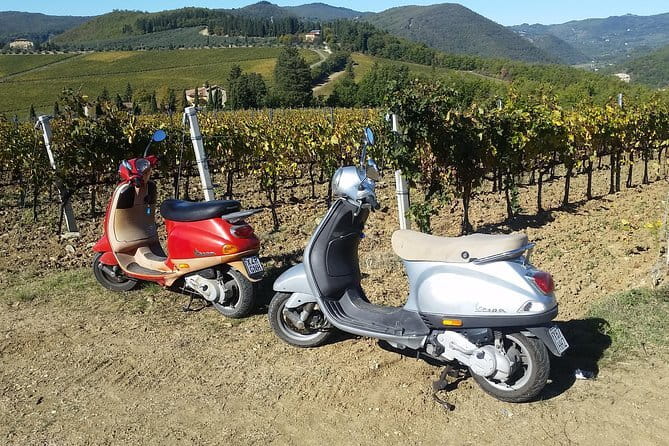 Tuscany Vespa Tour: Lunch & Wine Tasting, Countryside Roads - From Via dei Pandolfini to Chianti Rufina, the ride starts before the Vespa
